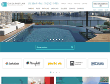 Tablet Screenshot of ciadapastilha.com.br